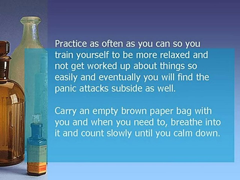 On Helping Your Anxiety Attacks