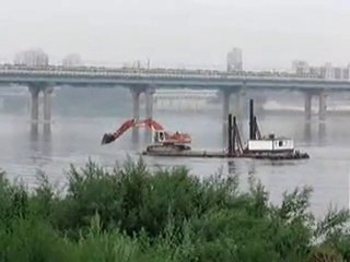 Rema con un escavatore