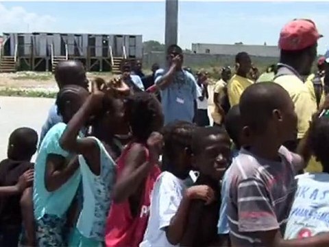 UNICEF Goodwill Ambassador Lionel 'Leo' Messi visits earthquake-ravaged Haiti