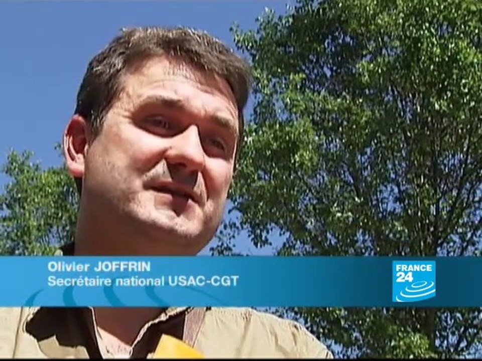 La grève des contrôleurs aériens en France