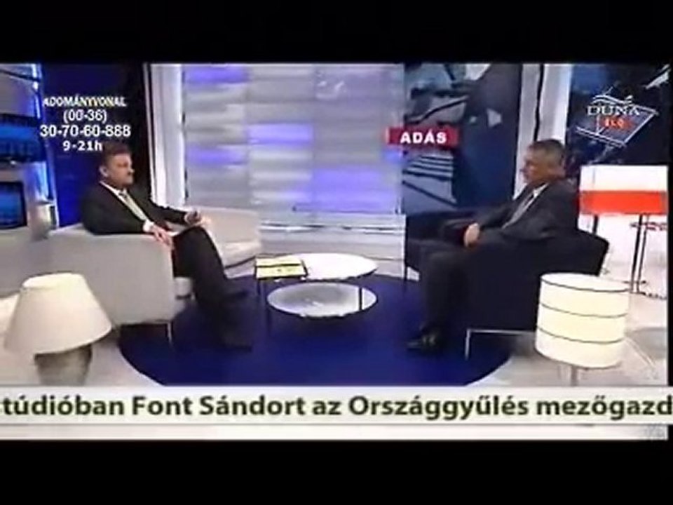 Balczó Zoltán - 2010. július 14, Duna TV - Hattól-nyolcig