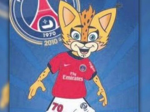 La mascotte... du PSG !