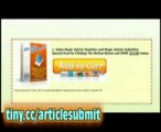 Article Submitter Software | Submit An Article