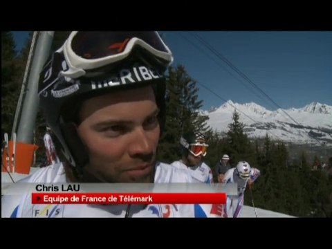 Attitudes 203 Championnat du Monde Télémark 2010 la Plagne