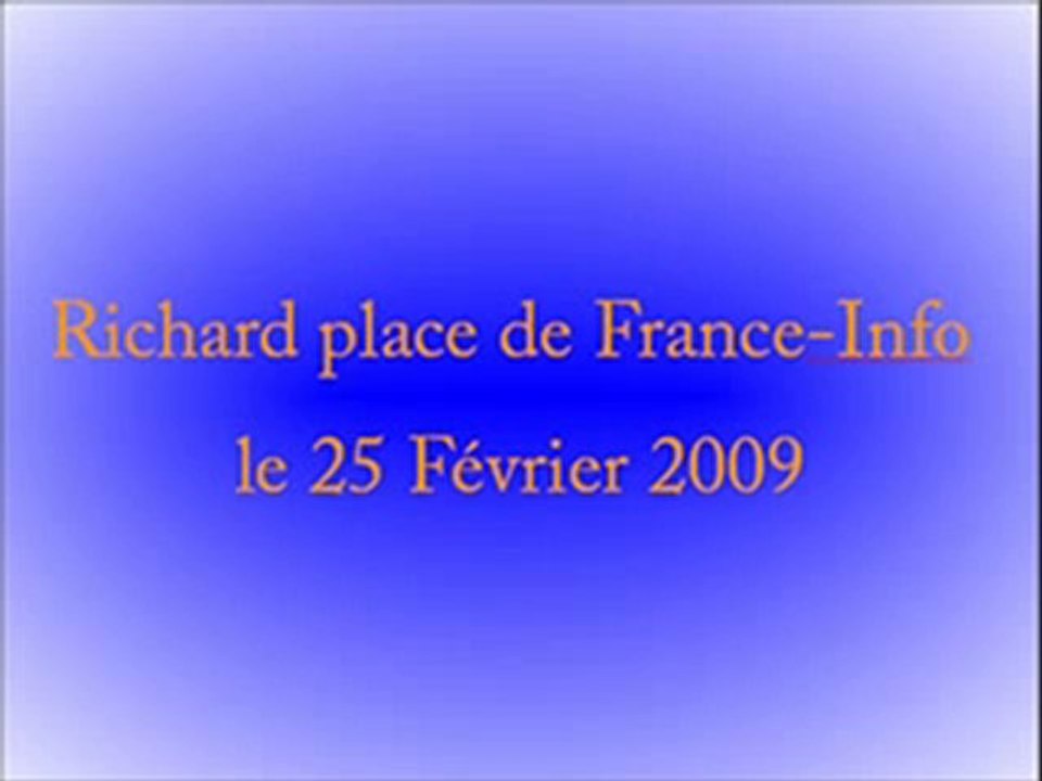Richard place de france info 250209