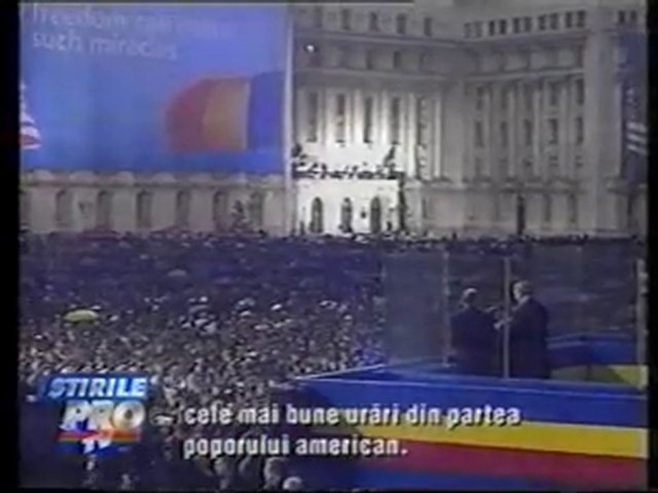 GEORGE W. BUSH IN ROMANIA, 2002