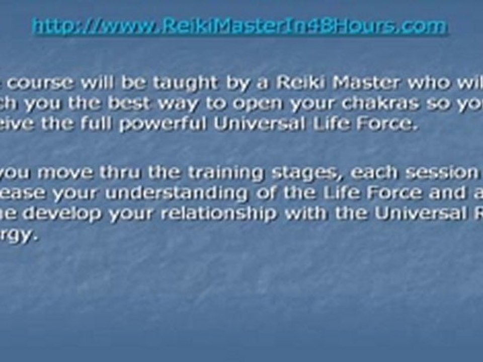 Reiki â€“ Level One Training