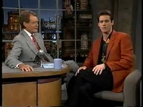 HILARIOUS Jim Carrey Letterman 1994 VERY funny