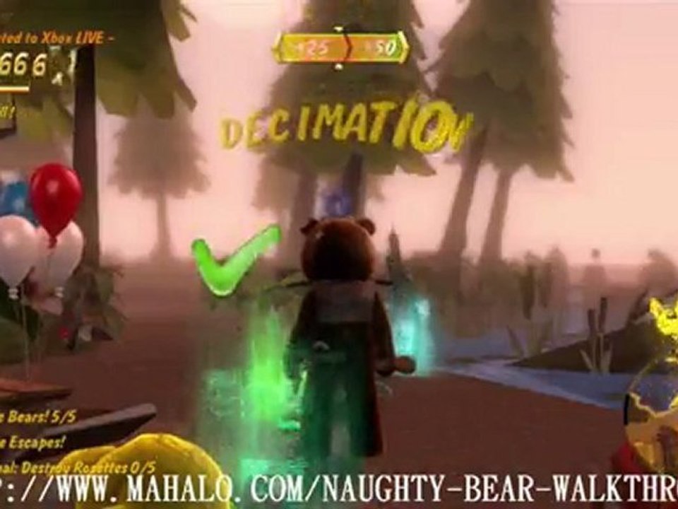 Naughty Bear Walkthrough - Episode 2-3