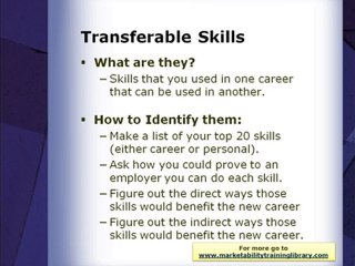 How to find your transferable skills