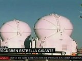 Descubren gigantesco grupo de estrellas