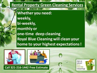 Rental Property Maid Cleaning 321-216-1442 Orlando