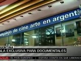 Inauguran en Argentina sala exclusiva para documentales