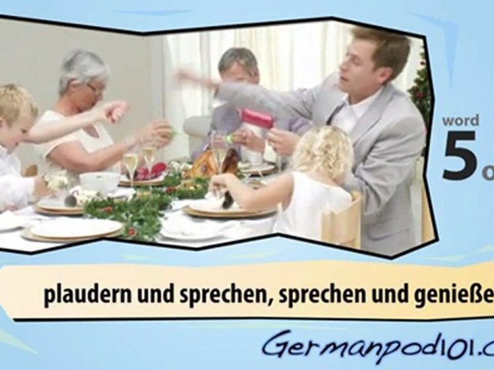 learn German-At the Table