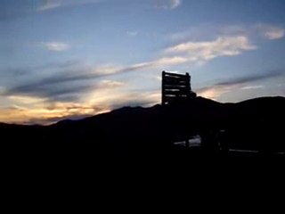 Basket au milieu de la steppe mongole