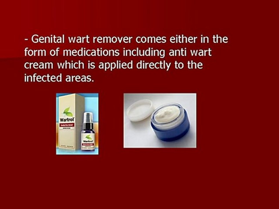 Genital Warts and Removing Them