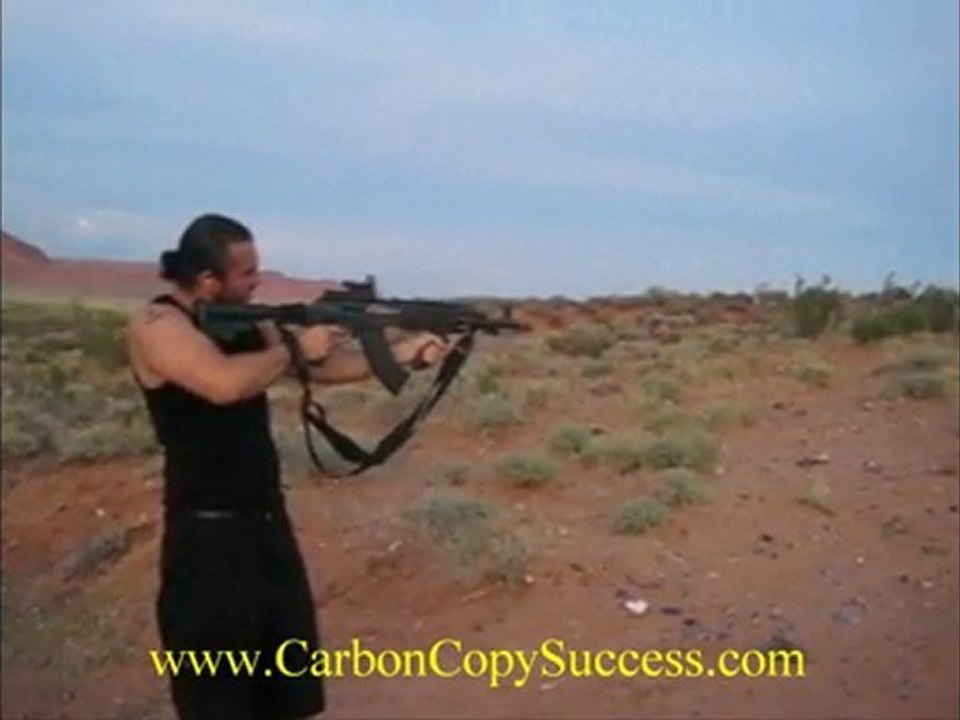 Gerardo Flores And AK 47