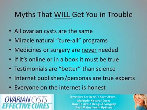 Ovarian Cysts Pain Relief: Natural Integrative Options