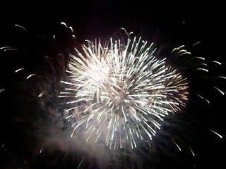 Feu d'artifice du 14 juillet 2010 La Seyne-sur-Mer : SUPERBE