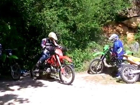 Balade moto enduro du 22 mai 2010