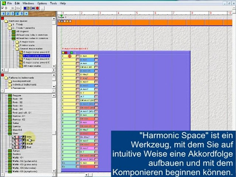 Intuitives Komponieren - Muziknotation mit Pizzicato 3.5
