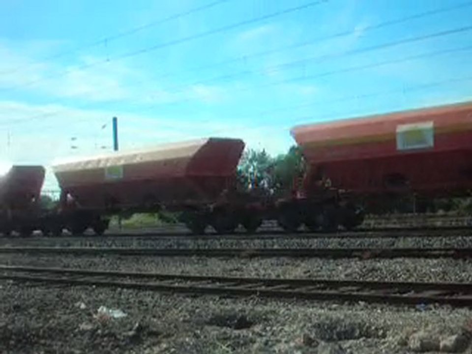 Train de marchandise colas