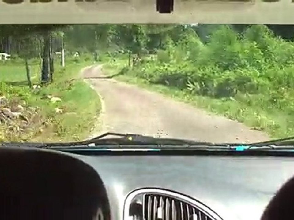 Embarquée rallye du 14 juillet 2010 KREYER-REIBEL Es3