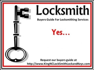 What's the demand for King NC Locksmiths?