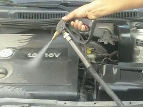 Buharlı oto yıkama makinası