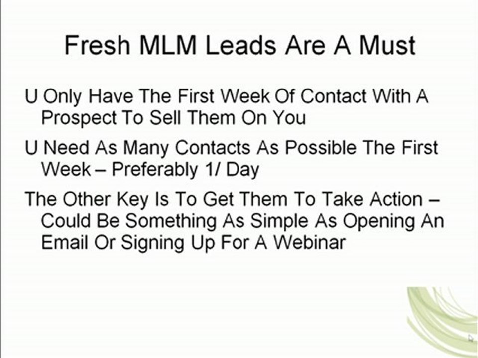 Fresh MLM Leads, MLM Genealogy Leads, Qualified MLM Leads