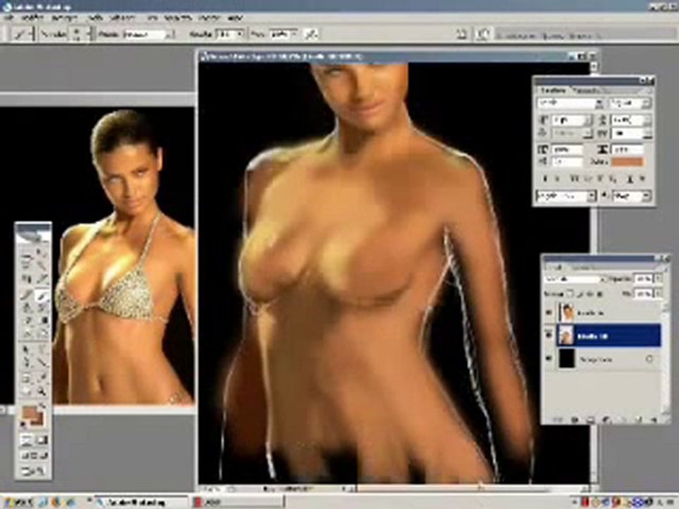 Speed Painting - Adriana Lima