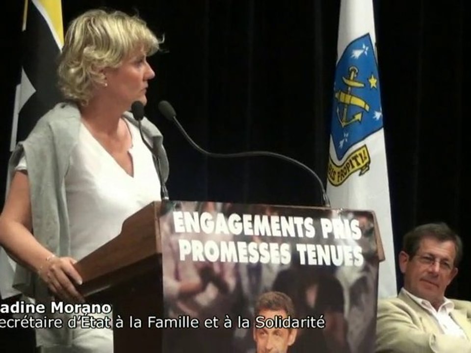 UMP Nadine Morano : "notre parti tient ses engagements"