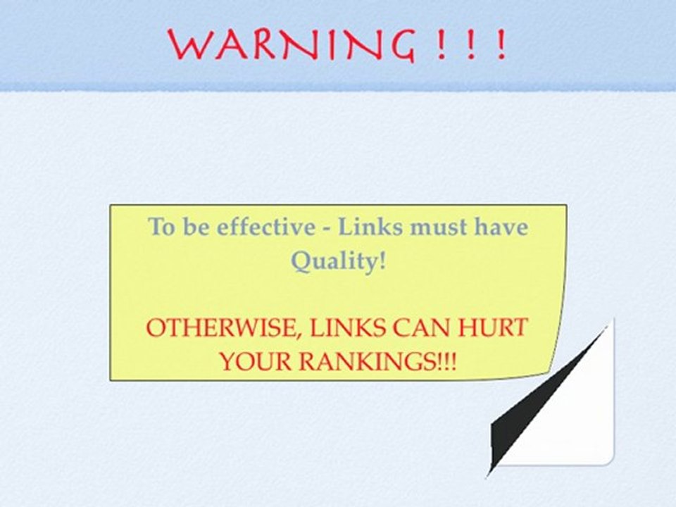 Link Building 101 Getting Traffic To Your Website