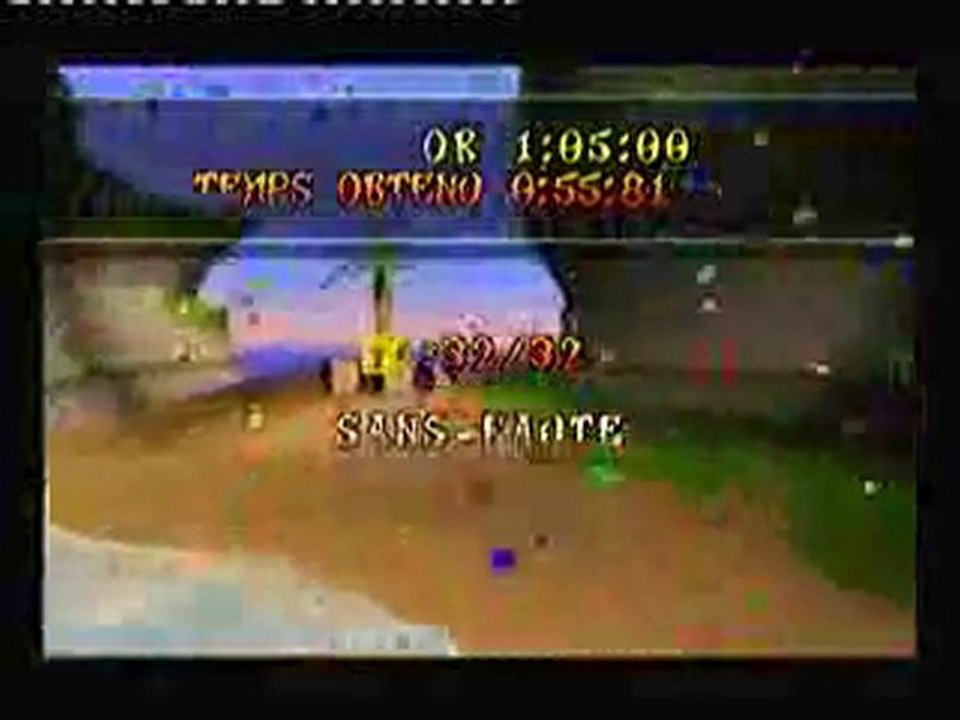 Vidéo de CTR (crash team racing) sur PS3.