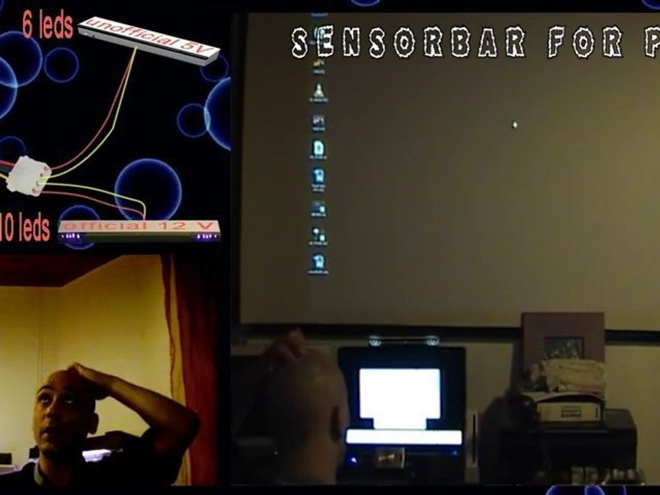 SensorBar PC sans wii ni pile