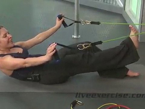 Pilates Yoga with Resistance Bands as Pilates Equipment