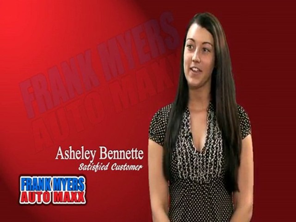 Ashley LOVES The Frank Myers Auto Service Department