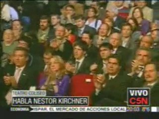 Nestor Kirchner 1 en el Coliseo 20/07/10