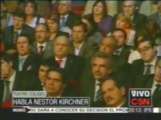 Nestor Kirchner 2 en el Coliseo 20/07/10