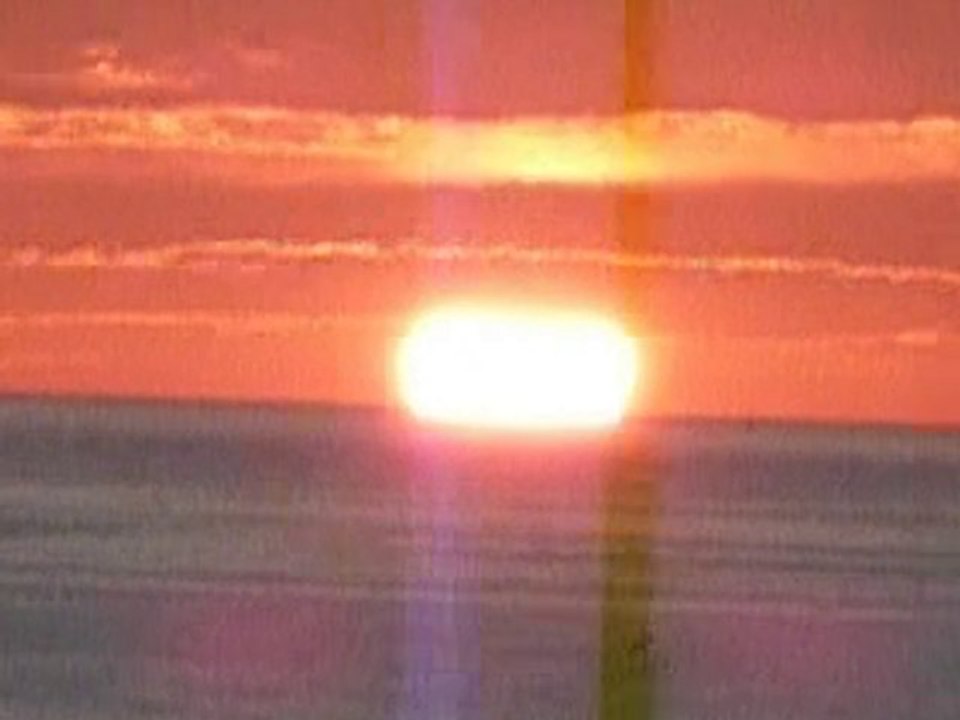 Couché du soleil à Scheveningen NL