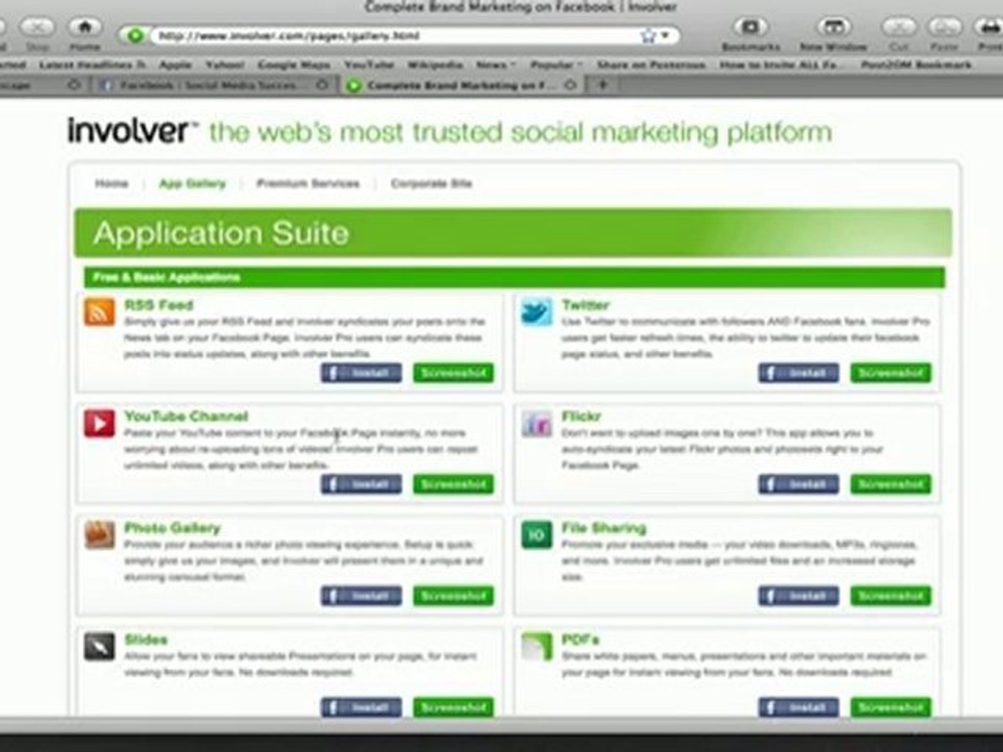 ⁣Adding Involver to Facebook Like (fan) Page