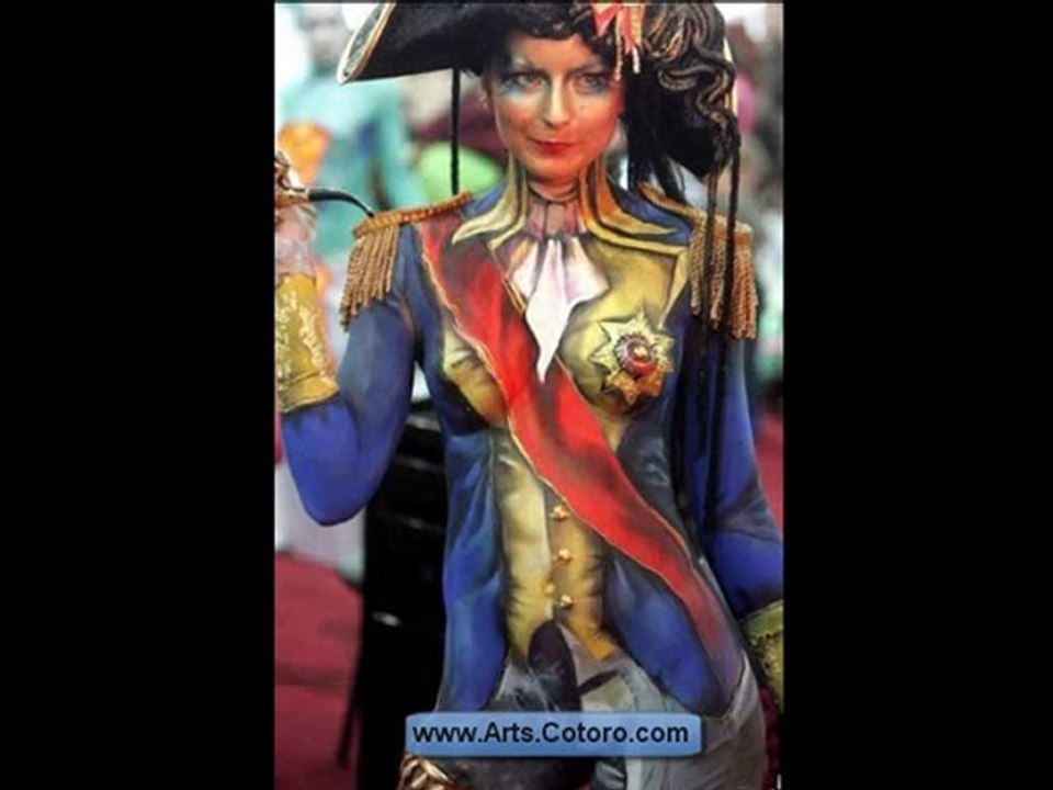 Beautiful Body Painting Compilation