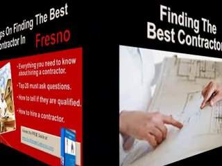 Fresno Contractor, Choose the Best Fresno Contractor And Av