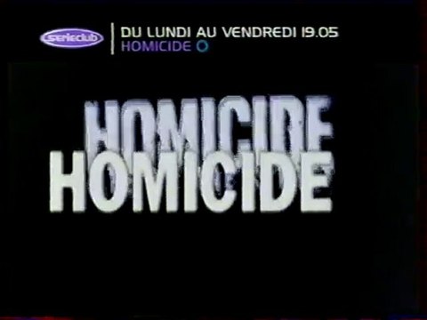 Bande Annonce Homicide 2002 Serie Club