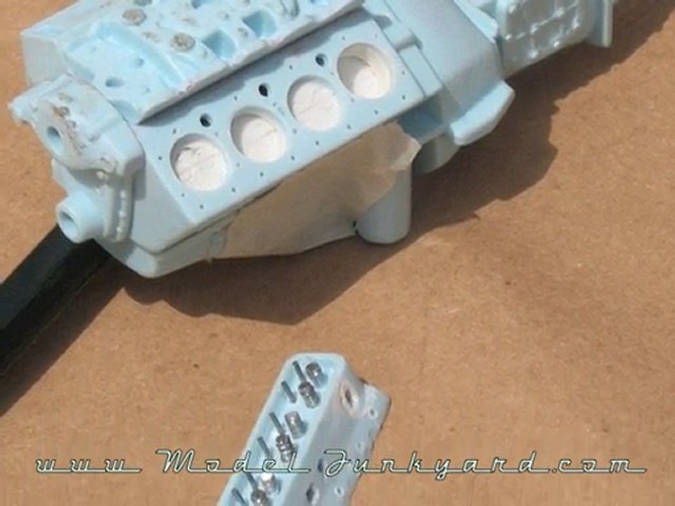 57 Chevy Bel Air Junkyard Model