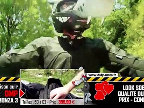 Test combinaison DMP Monza III by Wolfy Dafy Moto