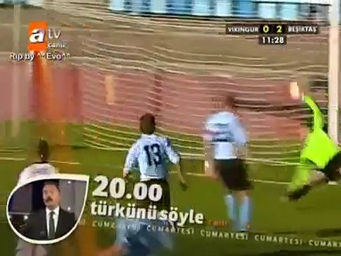 aymoli.com Vikingur 0-4 Beşiktaş 22 07 2010 pozisyonlar
