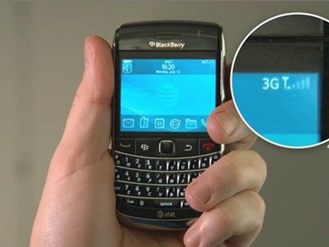 BlackBerry Bold 9700 anten test