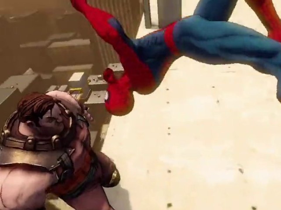 Spider Man-Shattered Dimensions-Juggernaut Gameplay