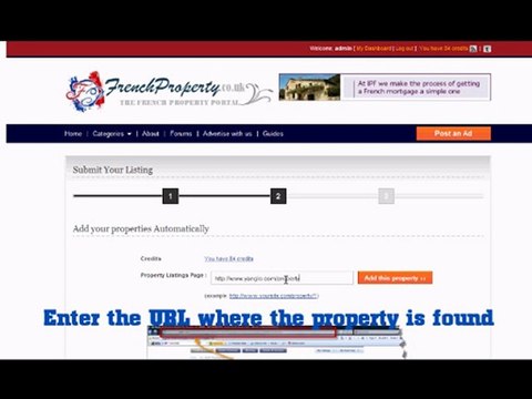 French Property - Adding a property is Easy!